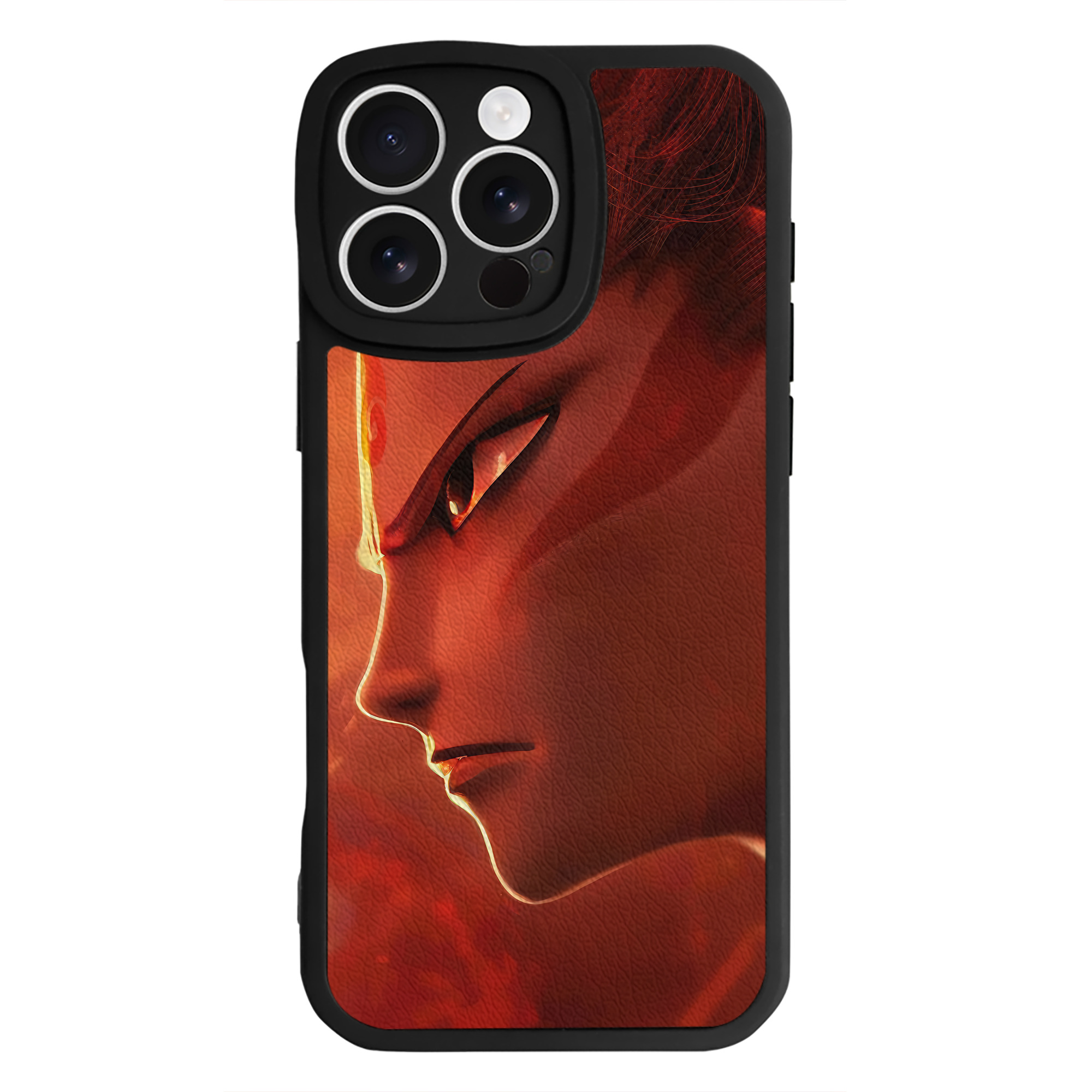 （画像用） Ne Zha 2 ナタ 魔童の大暴れ 【iPhone 16シリーズ対応】シリコンスマホケース（レザー調） 材質：シリコン